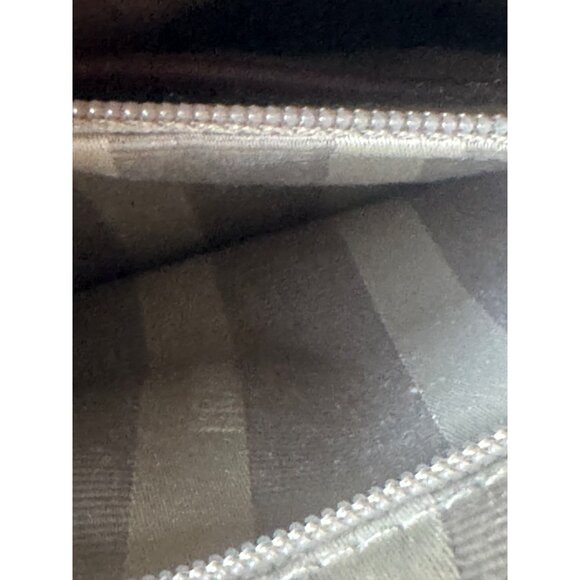 Brahmin Mini Duxbury Brown Balsa Wood grain bag - Picture 7 of 7